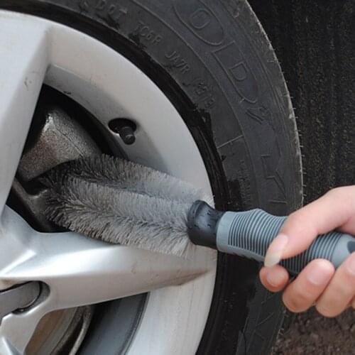 New Tire Rim Scrub Vehicle Washing Wheel Hub Handle Cleaning Tool Fit for Jeep Grand Cherokee/Compass/Commander