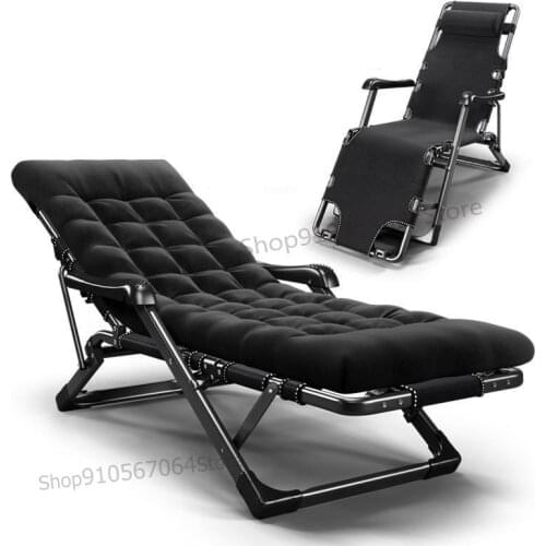 Folding Bed Single Person Lunch Break Artifact Nap Bed Household Portable Escort Marching Bed Reinforced Office Chair