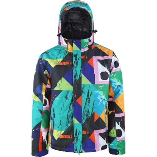 -30 Degree Super Warm Winter Ski Jacket Men Waterproof Breathable Snowboard Jacket Outdoor Skiing Coat
