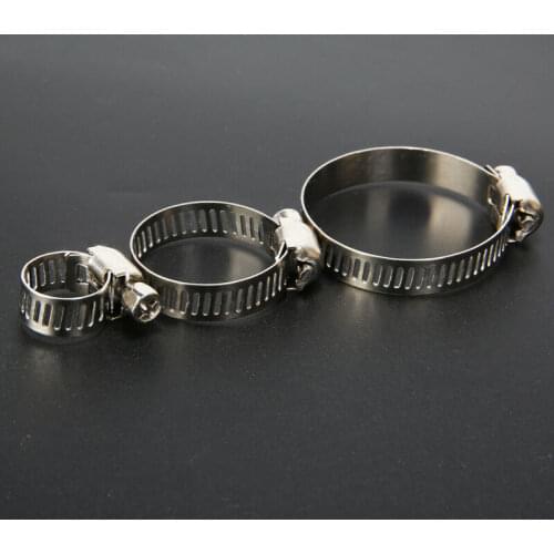 Stainless Steel Hose Clamps Corrosion-resistant Pipe Replacement Strong