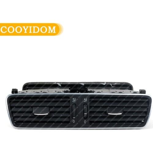 1 PCS Car A/C Air Vent Center Console Air Condition Vents Assembly For Vw Passat B6 B7 CC Black Central Air Outlet Car-styling