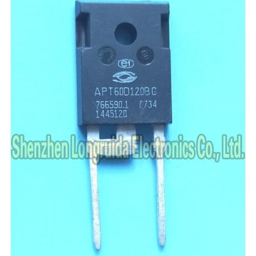 10PCS APT60D120BG APT60D120 TO-247 Ultrafast Recovery Diode 60A 1200V