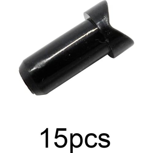 15pcs Archery Arrow Plastic Crossbow Push-in Nocks for Crossbow Shaft ID 5.9mm
