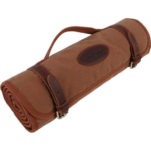 Tourbon Tactical Hunting Gun Rifle Shotgun Cleaning Mat Fleece Padded Shooting Care Kit Khaki Canvas Cushion Pad