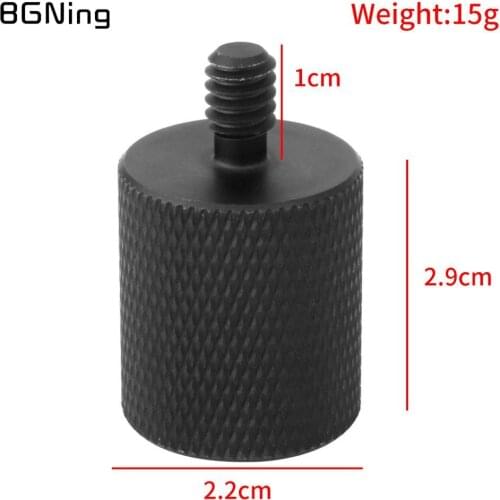 Aluminum 5/8" Female to 1/4" Inch Male Screws Microphone Stand Bracket Tripod Adapter Mic Converter Photography Camera Accessory