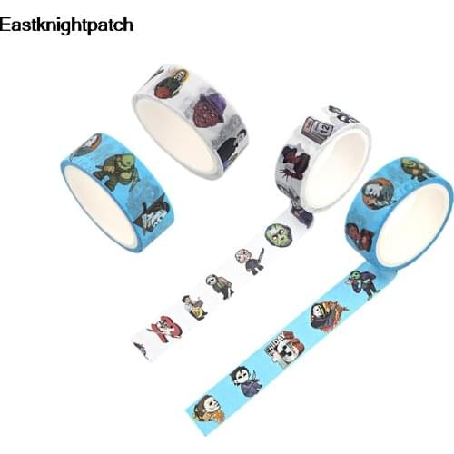 Four killers punk Masking Washi Tape Decorative Adhesive Tape Diy Scrapbooking Sticker Label School Supplies E1147