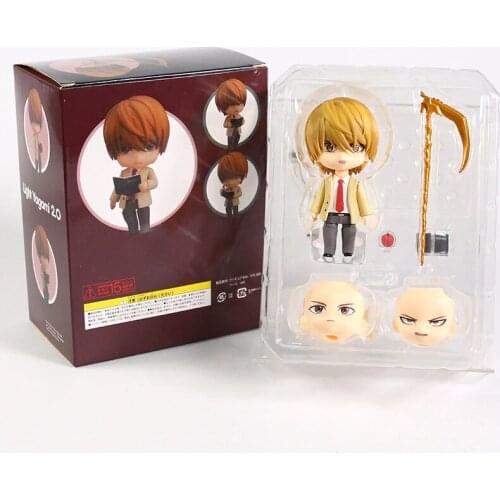 Death Note L 2.0 1200 / Light Yagami 2.0 1160 Action Figure Toy PVC Q Version Collection Model Gift
