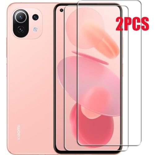 For Xiaomi Mi 11 Lite 5G 4G (Youth Edition) Tempered Glass Protective ON Mi11 11Lite 6.55INCH Screen Protector Phone Cover Film