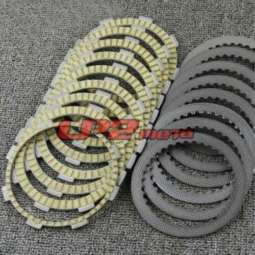 Clutch Friction Plates Discs for Suzuki GSX400 Impulse Type S 94 95 96 97 98 99 1994-1999 RF400 GK78A 1993-1997 RF400 RV/RP/RR