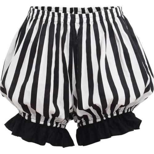 Lolita Bloomers Women Vintage Cosplay Bottoming Pumpkin Shorts