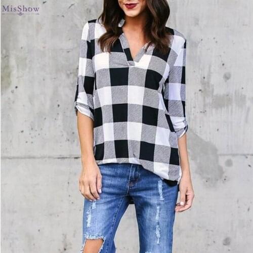 MisShow Blouses With Sleeves