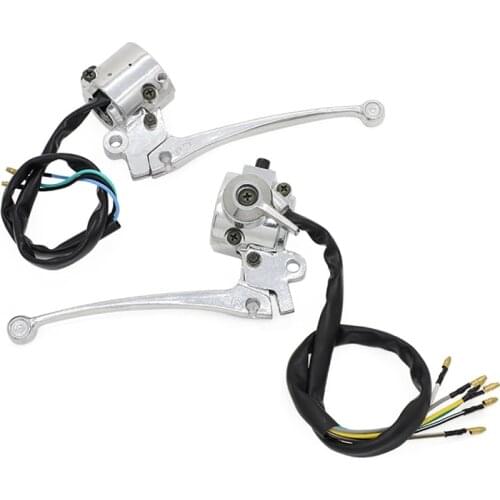 Left & Right Handle Switch Set FOR SUZUKI A100 A50 AC50 A80 K90 GT100 RV90 2X HANDLE SWITCH BRAKE CLUTCH LEVERS