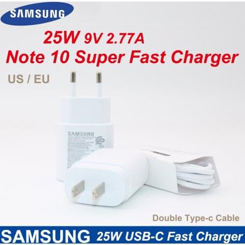 Original Samsung S21 S20 5G 25w Charger Surper Fast Charge Usb Type C Pd PPS Quick Charging EU For Galaxy Note 20 Ultra 10