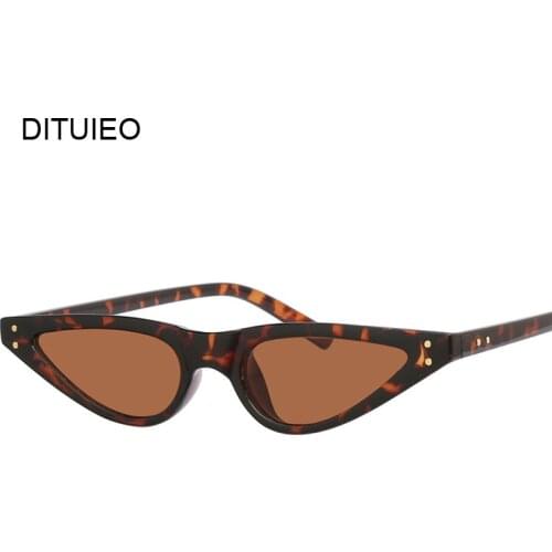 Fashion Vintage Ladies Sexy Cat Eye Sunglasses Women Luxury Retro Small Frame Sun Glasses Female Gafas Oculos De Sol Feminino