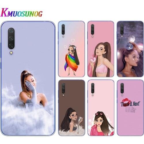 Arianas singer Grandesy For Xiaomi Mi 11i 11 10i 10T 10 9T 9SE 9 8 A3 CC9 CC9E Note 10 Lite Pro Ultra Soft Phone Case