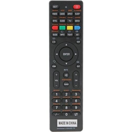 All-in-One Universal TV Remote Control Replacement for SHARP SONY PANASONIC SANYO HITACHI TOSHIBA