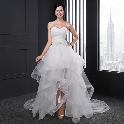 Z006 short sexy robe de mariage princesse sweetheart brautkleider hochzeitskleid vestidos boho floor length wedding dress