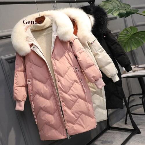 Womens Down Jacket Autumn Winter Duck Down Caot Female Korean Puffer Jacket Long Parkas Coats and Jackets Women Clothes