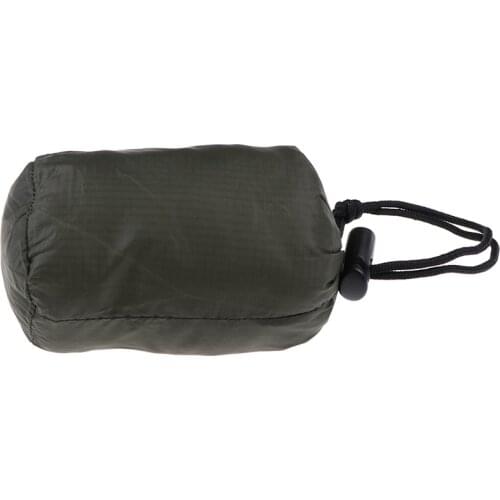 1pc Lightweight Storage Bag Outdoor Emergency Sleeping Bag Storage With Drawstring Sack For Camping Hiking Camping Sleeping Bag