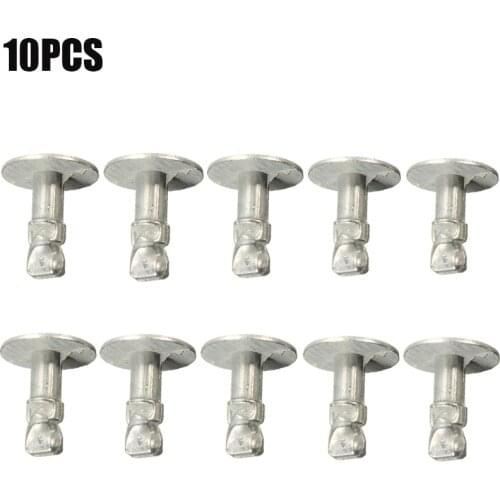 10Pcs Car Under Engine Gearbox Cover Lower Guard Protection Pan Hardware Screws 8D0805121 For VW Passat B5 For Audi A4 A6 Models