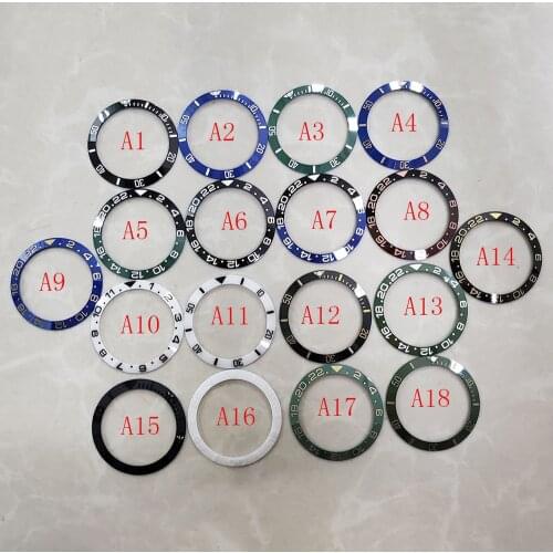 Watch accessories substitute labor ring mouth watch case digital ceramic ring outer ring diameter 38mm inside 30.8