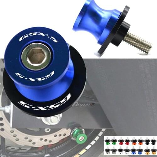 Motorcycle Accessories CNC Aluminum M8 Swingarm Spools Slider Stand Screw For Suzuki GSXS750 GSXS1000 F-ABS GSXS 750 1000
