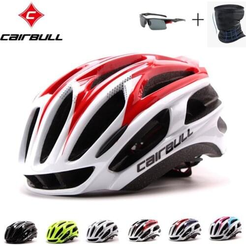 Cairbull Ultralight Safety Sport cascos para bicicleta Molded Integrated MTB Bike Helmet Rocasco ciclismo Adjustable Helmet