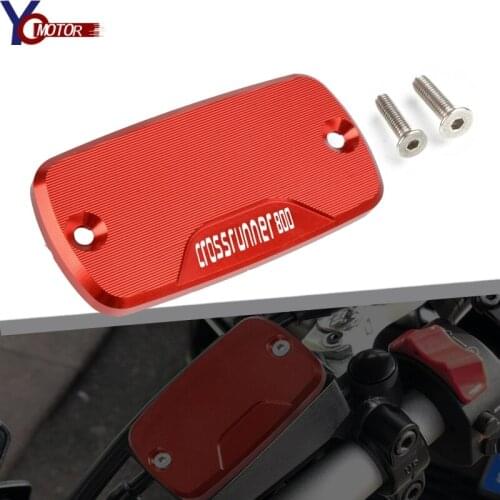 FOR HONDA CrossRunner 800 2013-2014 CNC Accessories Motorcycle Aluminum Front Brake Fluid Reservoir Cap Cover 6 colors available