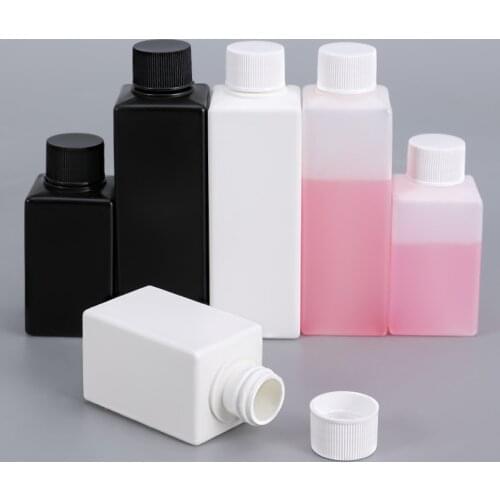 50ML 100ML Small liquid storage bottle small mouth packaging container for cosmetic Lotion Cream Essential oil Leakproof 50PCS