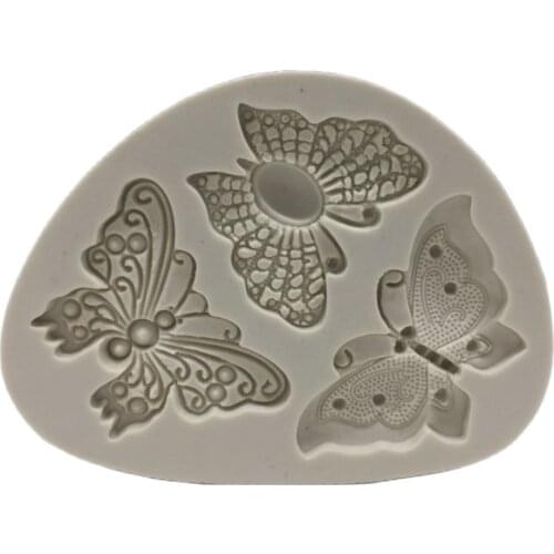 Butterfly Shaped Fondant Cake Mold Silicone Mold Soap Mould Bakeware Baking Cooking Tools Sugar Cookie Jelly Pudding Decor H058