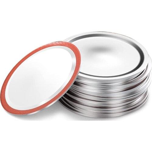 HOT SALE Wide Mouth Canning Jar Lids For Ball, Kerr Jars - Split-Type With Leak Proof & Airtight Seal Features, Mason Jar Lids