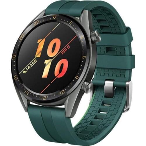 22mm watch band for Huawei Watch GT 2 strap Samsung Galaxy watch 46mm Gear S3 Band Sport silicone bracelet Gear S 3 46 watchband