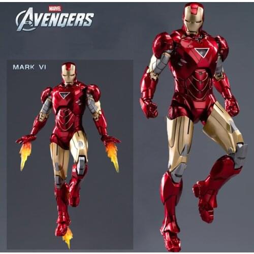 Marvel Iron Man MK 6 MK2 MK3 MK4 MK5 6 Inch Adult Toy Model Anime Character