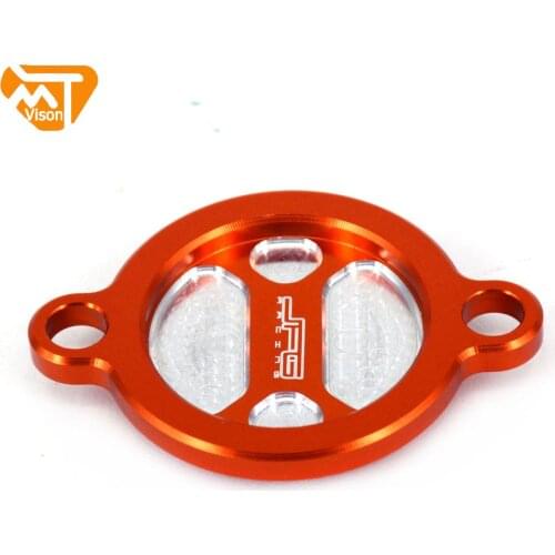 Motorcycle Aluminum Cleaner Oil Filter Cover Set For KTM 250SX-F 2013-2021 250XC-F 2013-2020 250EXC-F 2014-2021