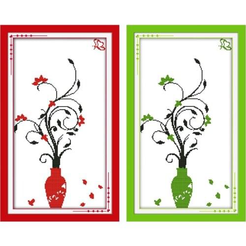 Joy Sunday Beauty Of Simple Counted Cross Stitch Kits 11&14CT DMC DIY Embroidery Kits Needlework for Home Decor Handmade Gift