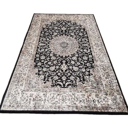 Persian Vintage Carpet for Living Room Bedroom Area Rug Non-Slip Absorbent Kitchen Mat American Style Ethnic Retro Carpet Tapis