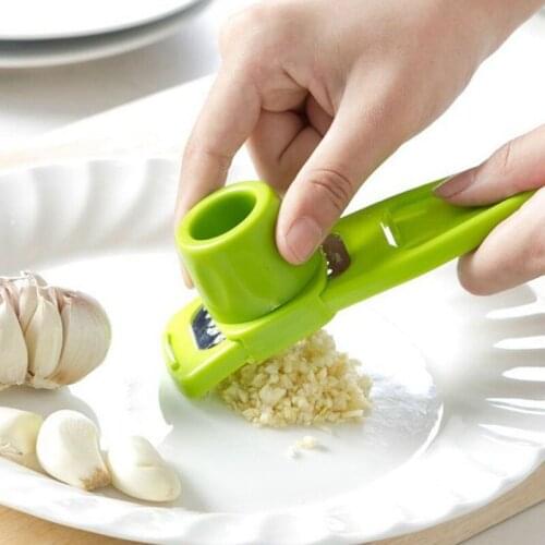 Candy Color Plastic Ginger Garlic Grinding Tool Stainless PP Peeler Slicer Cutter Grater Planer Kitchen Accessories