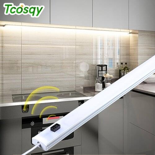 Tco USB cabinet light hand scanning induction track light strip kitchen lighting for easy cooking DC 5V30cm40cm50cm low power