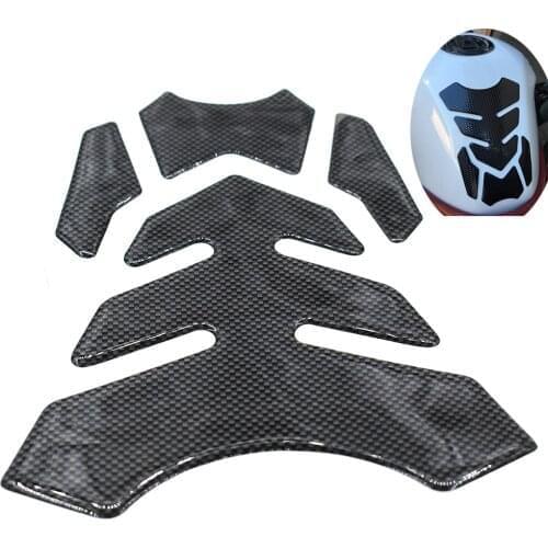 For Kawasaki Z250 Z300 Z400 Z650 Z750 Z800 Z900 Z1000 3D Carbon Look Motorcycle Sticker Gas Fuel Oil Tank Pad Protector case