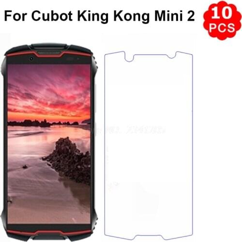 10PCS Protective Glass For Cubot King Kong Mini Tempered Glass Screen Protector For King Kong Mini 2 Smartphone Glass Film Cover