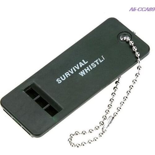 1PCS Outdoor Camping Hiking Rescue Tool Super Loud Emergency Survival Whistle Signal Sound Travel Kits Children Gifts