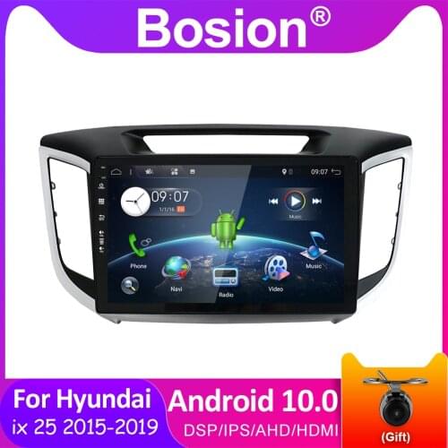 Bosion android 9.0 2 din car dvd gps player For Hyundai IX25 Creta Car gps navigation radio Multimedia Player tape recorder