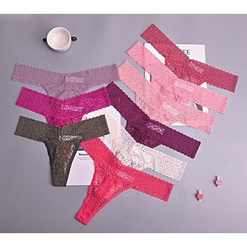 Big size one size XL - XXXL women g-string sexy underwear ladies panties lingerie pants thong intimatewear 5pcs/lot ac70