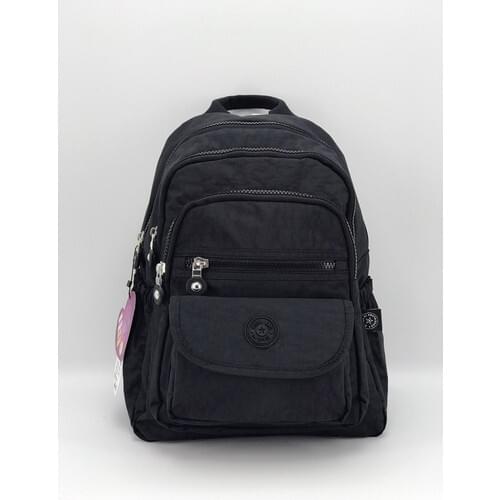 Mega 255 Krinkıl Fabric Backpack Black