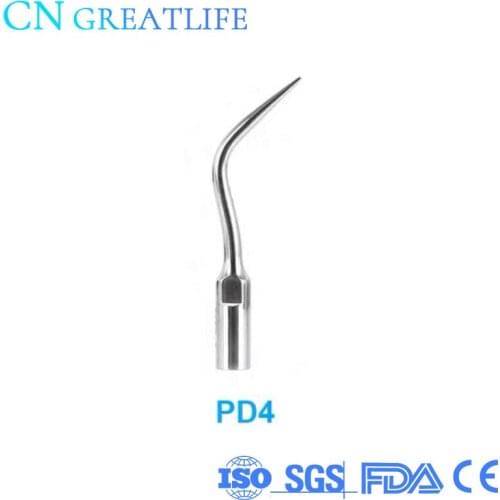 Cheap Scaler Tips EMS DTE Woodpecker Style Scaler Tips PD4 5pcs Ultrasonic Dental Scaler Tips Scaler Tips