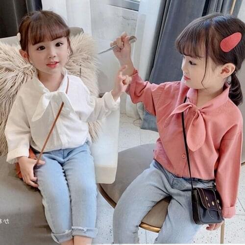 Белые блузки для девочек Famli China At AliExpress