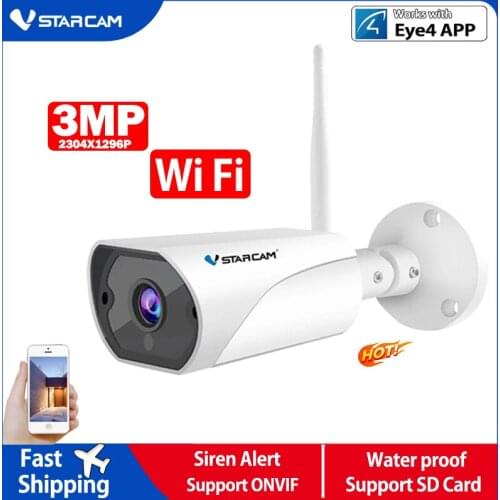 Vstarcam 3MP IP Camera WIFI Security Camera 1296P Outdoor Surveillance Camera CCTV Camera Waterproof Night Vision Eye4 APP Onvif