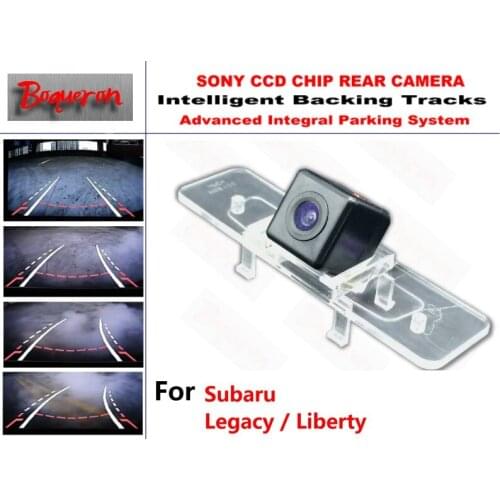 For Subaru Legacy / Liberty CCD Car Backup Parking Camera Intelligent Tracks Dynamic Guidance Rear ViewCamera