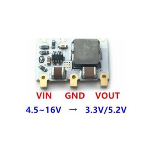 4A Mini DC-DC Buck Converter 6V-16V 9V 12V to 5V 3.3V Step-down Power Voltage Regulator Module Efficiency 98