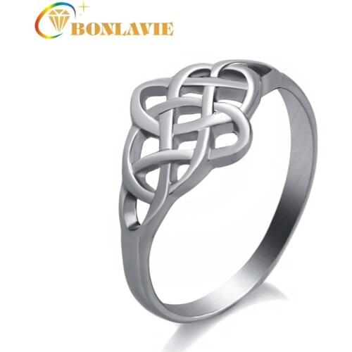 NUNCAD Jewelry Wholesale Womens Alloy Ring Celtic Ladies Fashion Ring Good Quality
